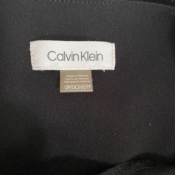 CALVIN KLEIN Women's Velvet-Swirl Sheath Dress Size 0P - Picture 6 of 7